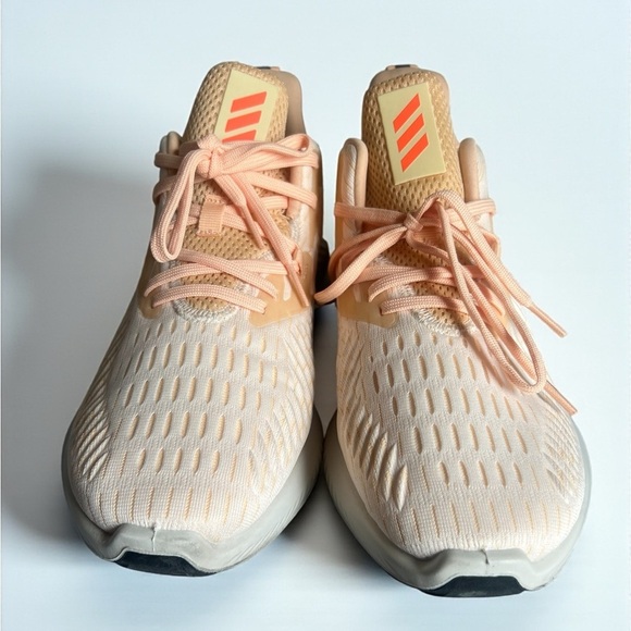 Adidas Women’s Bounce Plus Running Shoes Light Orange Size 10 - Picture 2 of 8